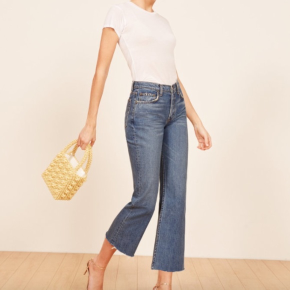 reformation petite jeans
